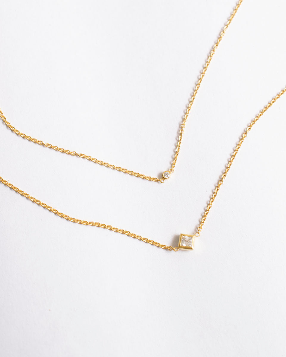 DOT PRINCESS LAYERED NECKLACES