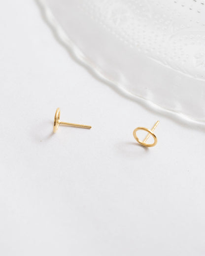 CIRCLE WIRE EARRINGS