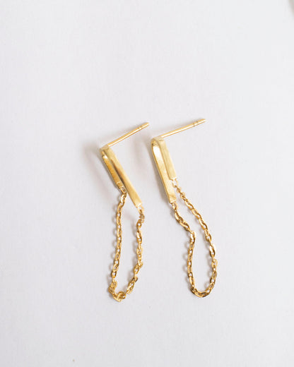 CHAIN CLIP EARRINGS