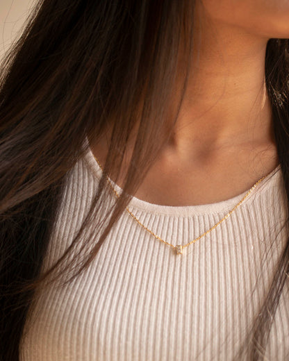 SIMPLE BAGUETTE NECKLACE