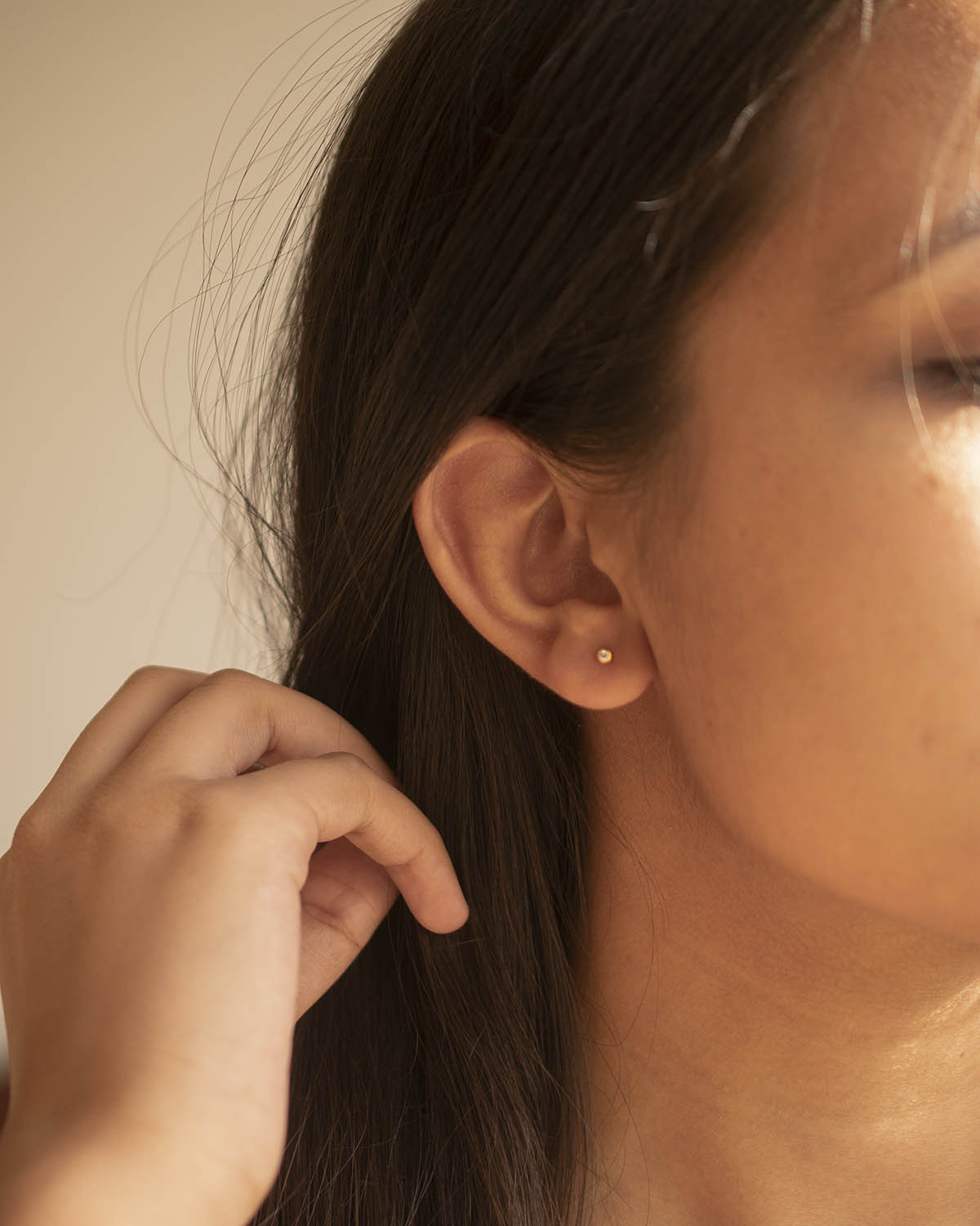 TINY BALL STUDS EARRINGS