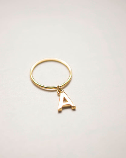 CHARM INITIAL RING