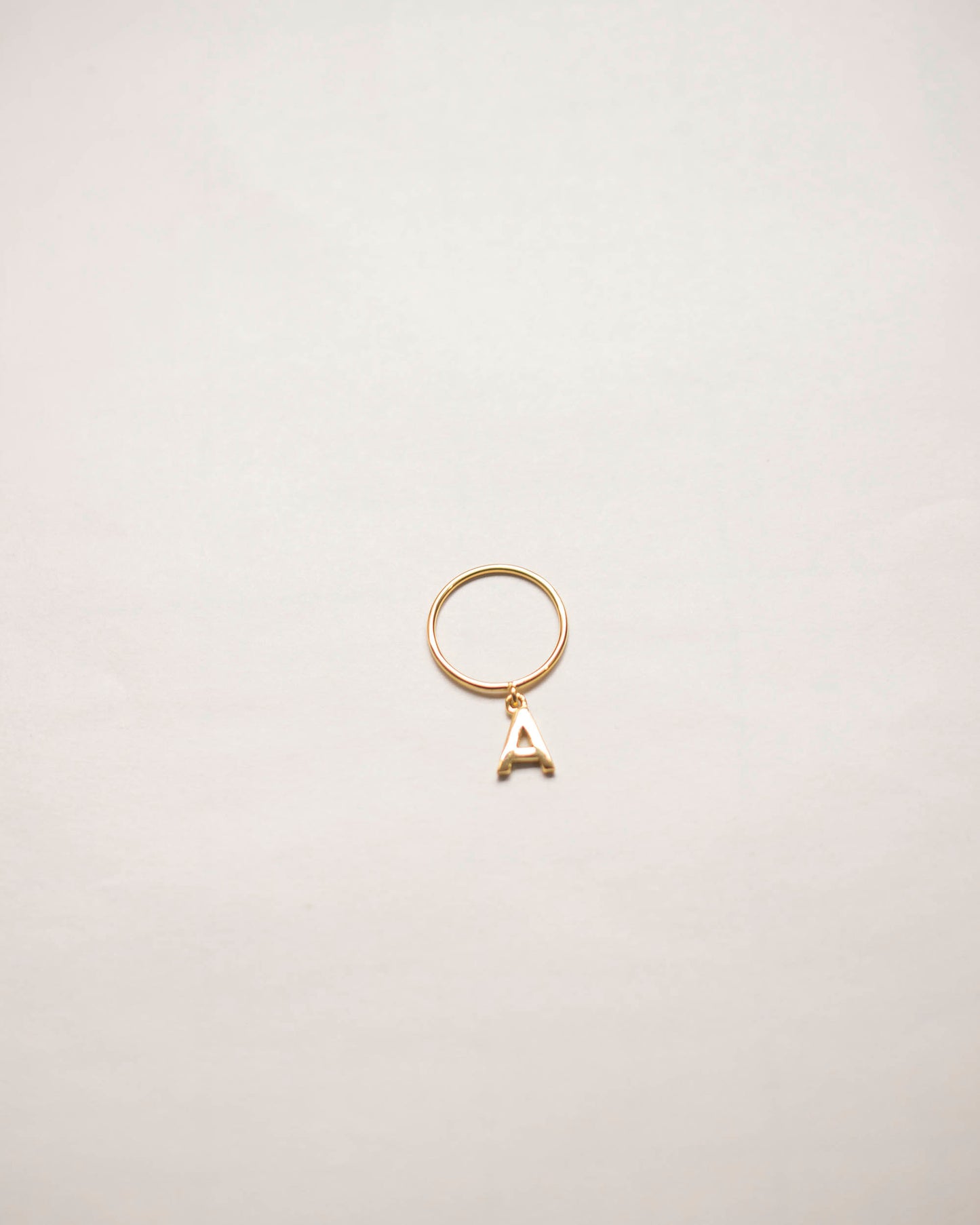 CHARM INITIAL RING