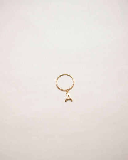 CHARM INITIAL RING