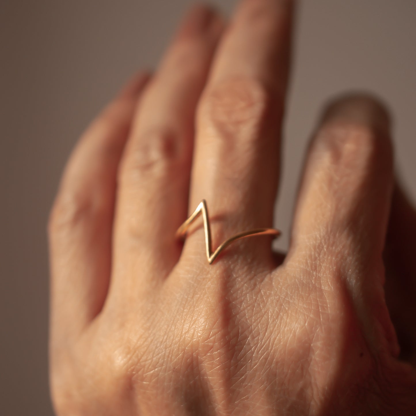 Z WIRE 14K GOLD RING